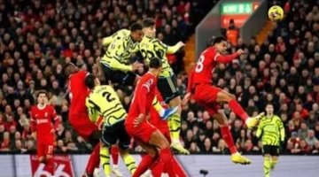 قمة الجولة: أرسنال يتحدى ليفربول لتعزيز الصدارة في الدوري الإنجليزي